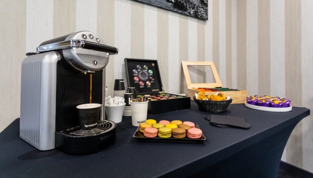 Goûter et café des salles de réunion