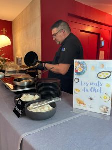 Brunch oeufs du chef