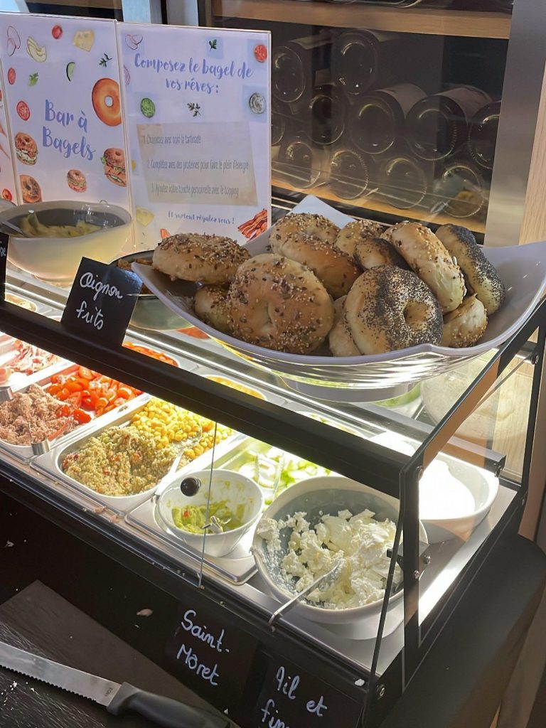 Brunch bagels